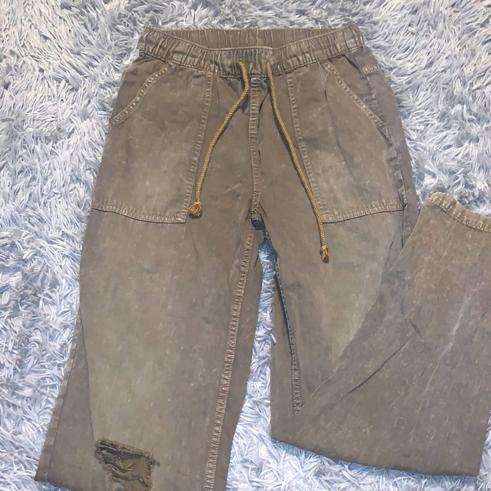 american eagle army green pants